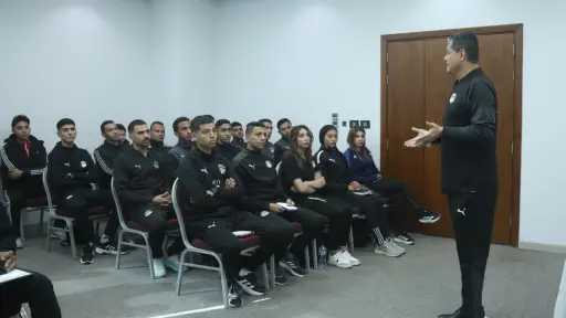 لجنة الحكام تعقد ورشة عمل استعدادًا لبطولة اتحاد شمال أفريقيا للمدارس