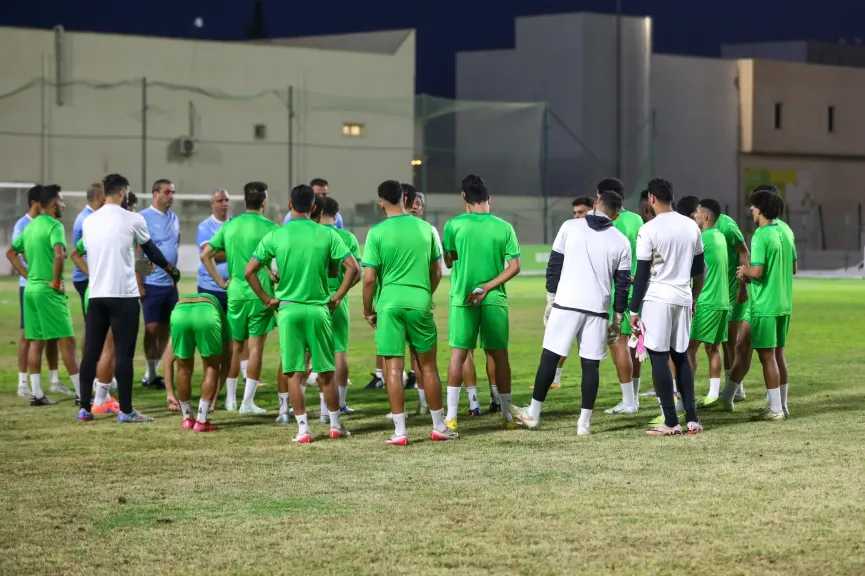 الكوكي يستقر على تشكيل المصري لموقعة الزمالك في الكونفدرالية