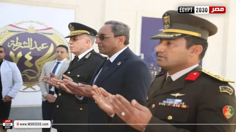 محافظ قنا ومدير الأمن