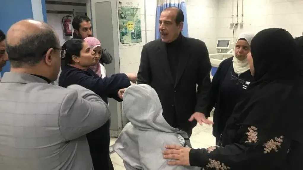 نائب وزير الصحة يوجه بإحالة إدارة مستشفى إمبابة العام والمتغيبين للتحقيق