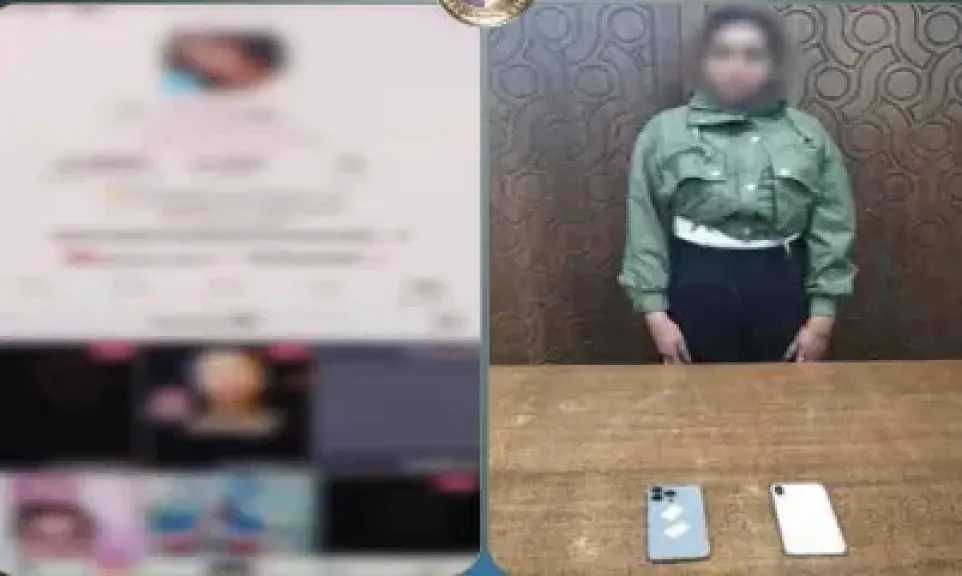 ضبط صانعة محتوى فى الإسكندرية لبث فيديوهات خادشة للحياء