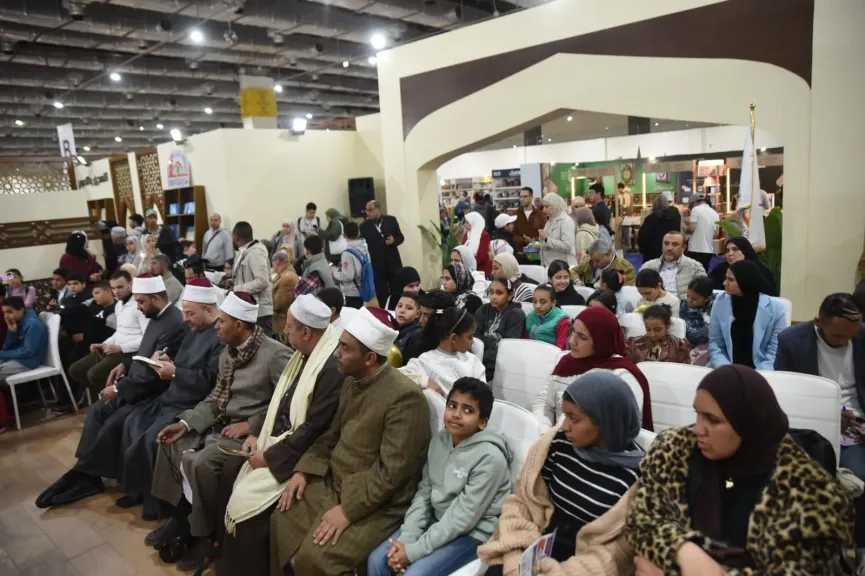 إقبال كبير على ندوة «تاريخك يصنع حاضرك» للأطفال بجناح المجلس الأعلى للشئون الإسلامية بمعرض الكتاب