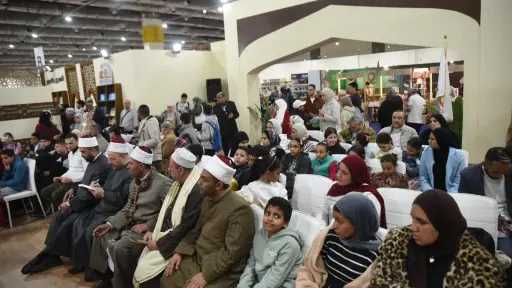 إقبال كبير على ندوة «تاريخك يصنع حاضرك» للأطفال بجناح المجلس الأعلى للشئون الإسلامية بمعرض الكتاب