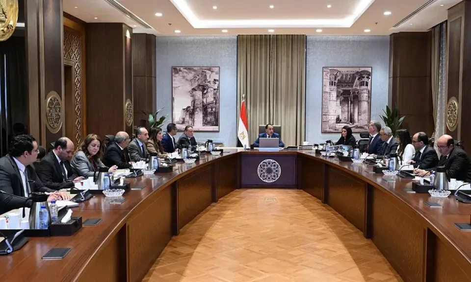 الدكتور مصطفى مدبولي، رئيس مجلس الوزراء خلال الاجتماع