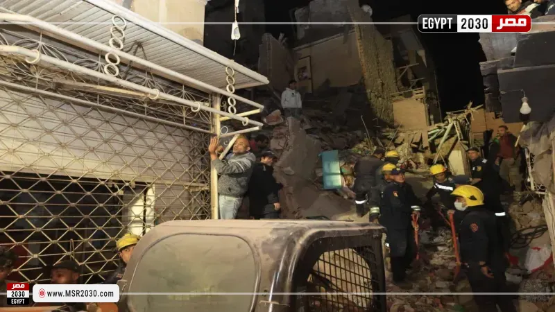 انهيار عقار 