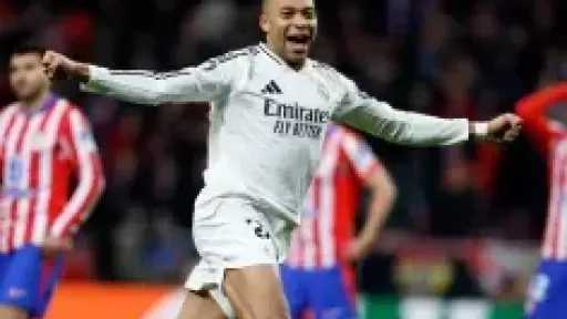 ريال مدريد يعلن تشخيص إصابة كيليان مبابي قبل... ريال مدريد يعلن تشخيص إصابة كيليان مبابي قبل مواجهة خيتافي