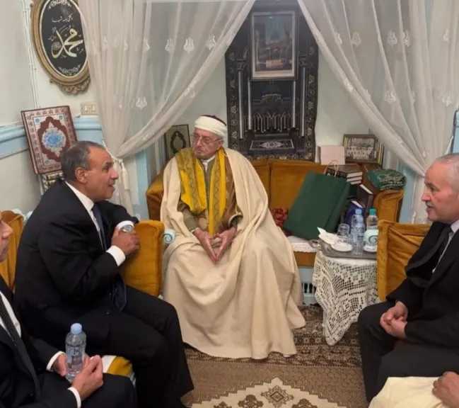 وزير الخارجية يلتقي بمفتي الجمهورية التونسية