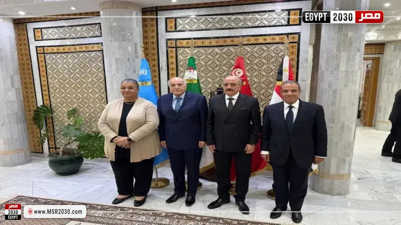 بدر عبد العاطي وزير الخارجية خلال جلسة مشاورات