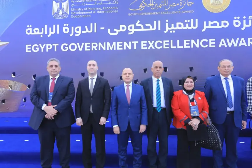 جامعة كفرالشيخ تحصد المركز الثاني في جائزة التميز الحكومي