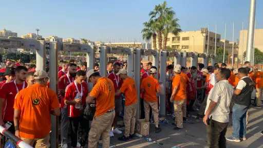 استعدادات أمنية مشددة قبل مواجهة الأهلي ووادي دجلة في الدوري المصري