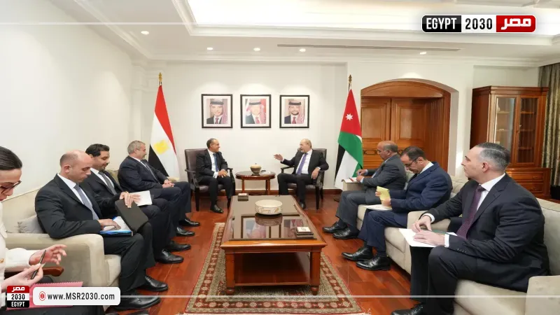 وزير الخارجية ونظيره الأردني