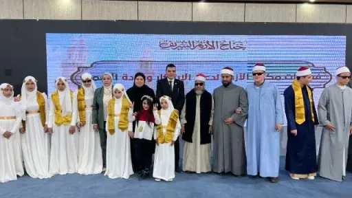 فريق «إبداع الأزهر لذوي الهمم» يتألق بجناح الأزهر في معرض الكتاب بعروض فنية