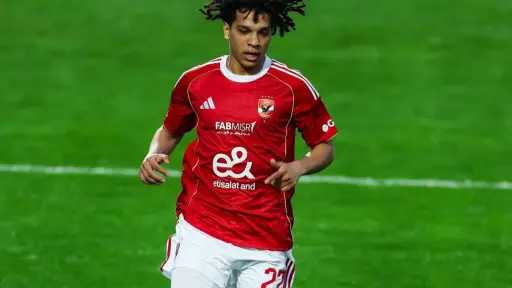 مروان عثمان: «سعيد بأول أهدافي مع الأهلي.. وأعتز... مروان عثمان: «سعيد بأول أهدافي مع الأهلي.. وأعتز بثقة الجهاز الفني»