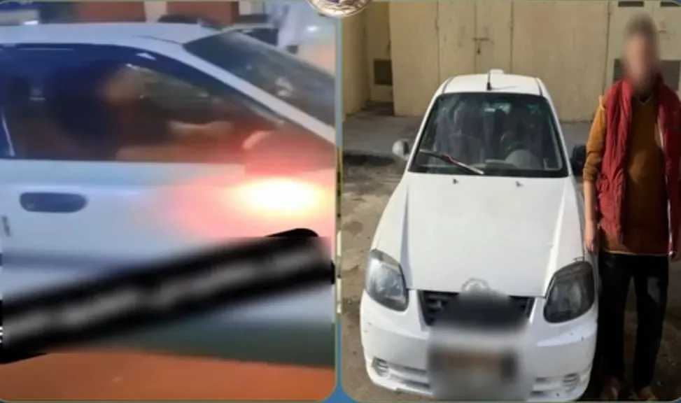 ضبط سائق لارتكابه فعلا فاضحا أمام سيدة في الجيزة