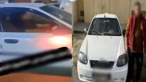 ضبط سائق لارتكابه فعلا فاضحا أمام سيدة في الجيزة