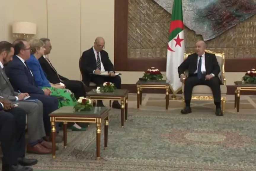 الرئيس الجزائري يستقبل كبير مستشاري ترامب