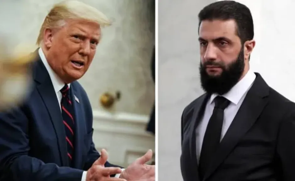 الشرع وترامب 