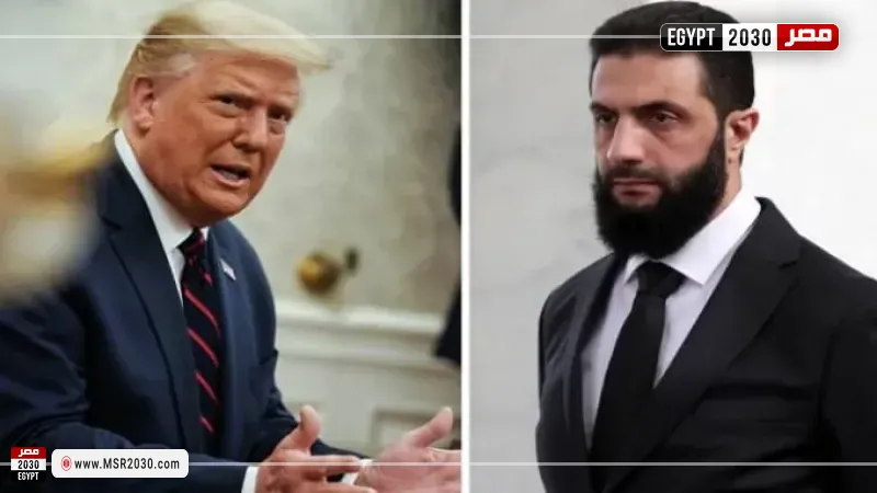 الشرع وترامب 