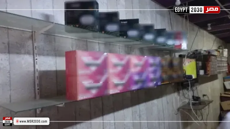الداخلية تضبط مالك محل ومخزن بالقاهرة لتعديه على حقوق الملكية الفكرية