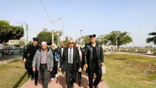 محافظ المنيا يتفقد كورنيش النيل لدراسة مقترحات المواطنين وتطوير الخدمات بـ «عروس الصعيد»