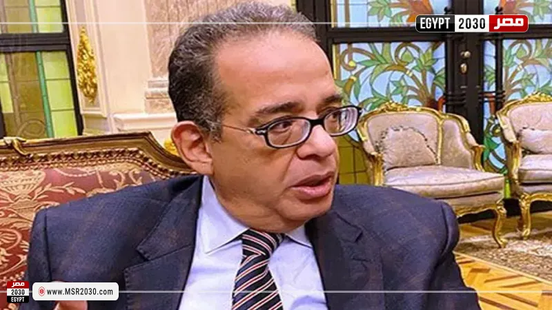 المستشار طارق عبدالعزيز عضو مجلس الشيوخ