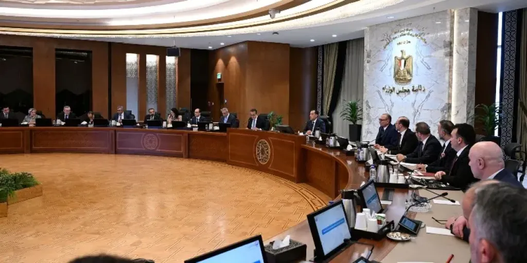 الدكتور مصطفى مدبولي، رئيس مجلس الوزراء خلال الاجتماع