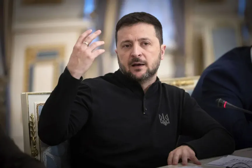 الرئيس الأوكراني زيلينسكي