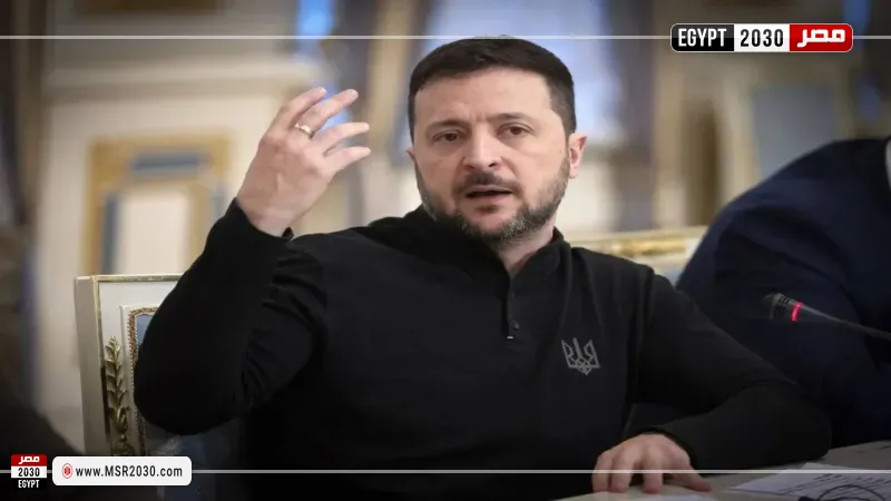 الرئيس الأوكراني زيلينسكي