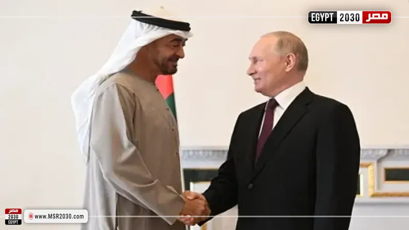 روسيا والإمارات تبحثان العلاقات الثنائية والأوضاع بالشرق الأوسط