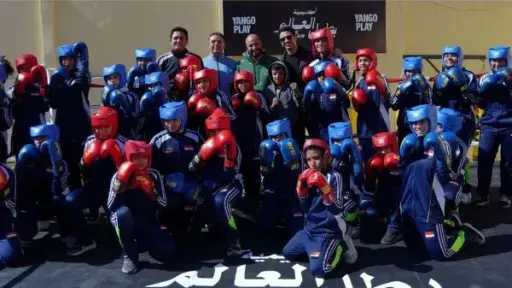 عصام عمر يتبرع بحلبة مصارعة لمركز شباب صفط اللبن بعد نجاح مسلسل “بطل العالم”