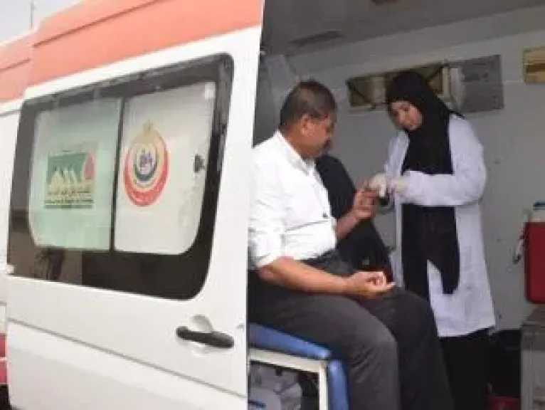 مديرية أمن البحر الأحمر تنظم حملة للتبرع بالدم دعمًا للمرضى والمصابين