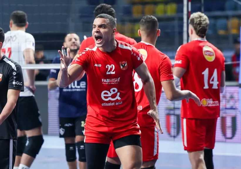 «رجال طائرة الأهلي» يواجه الزمالك في نهائيات دوري المرتبط