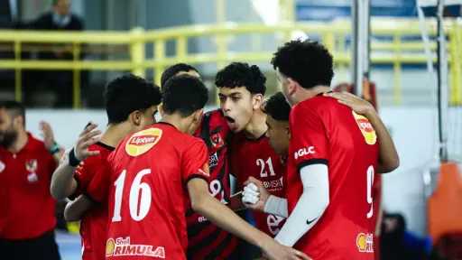 الأهلي يتوج بلقب دوري المرتبط لكرة الطائرة «رجال»