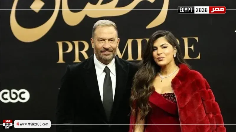 ماجد المصري وزوجته