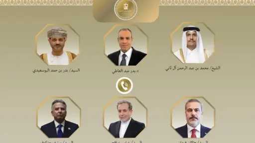 اتصالات مكثفة لوزير الخارجية لبحث التطورات الإقليمية وخفض التصعيد