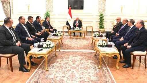 رئيس مجلس النواب يستقبل رئيس الجهاز المركزي للتنظيم والإدارة