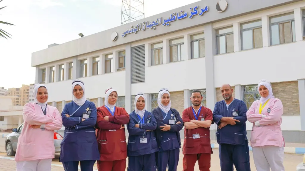 الفريق الطبي