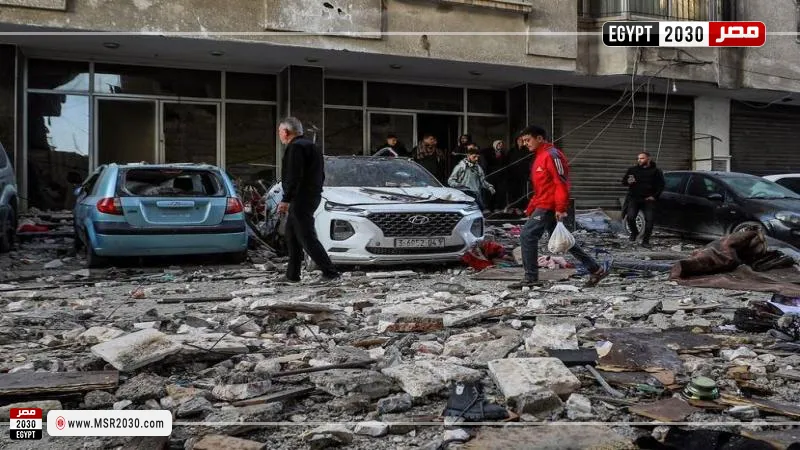 آثار العدوان الإسرائيلي على قطاع غزة