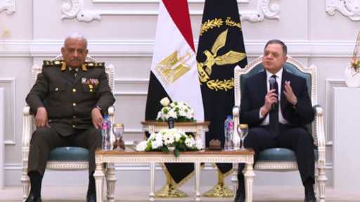 وزير الداخلية يستقبل كبار قادة القوات المسلحة بمناسبة عيد الشرطة الـ74