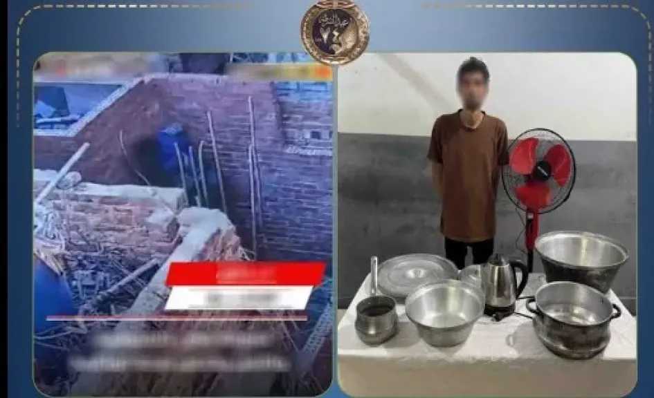 ضبط لص سرق محتويات مسكن سيدة بالمنوفية