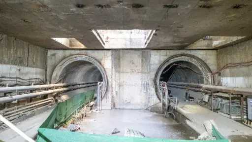 تطورات تنفيذ المرحلة الأولى من الخط الرابع للمترو| صور