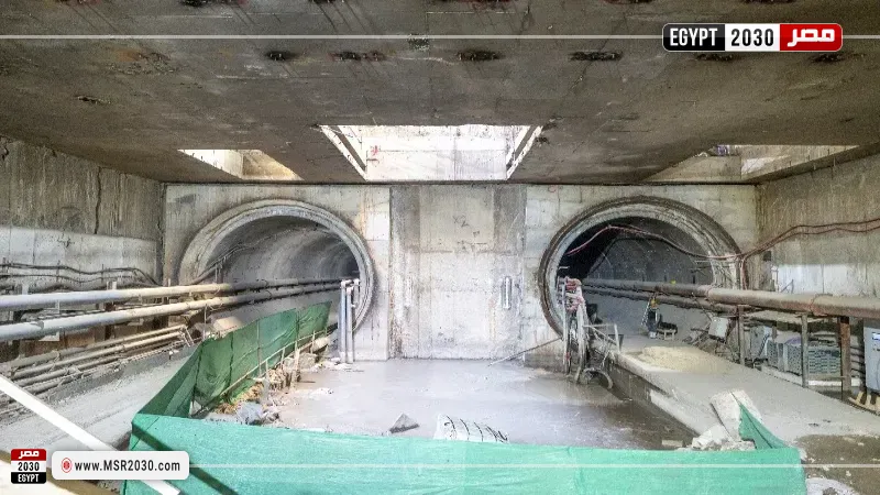 تطورات تنفيذ المرحلة الأولى من الخط الرابع للمترو