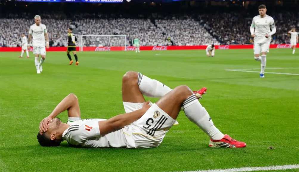 رسميًا | ريال مدريد يعلن إصابة بيلينجهام ومدة غيابه المتوقعة