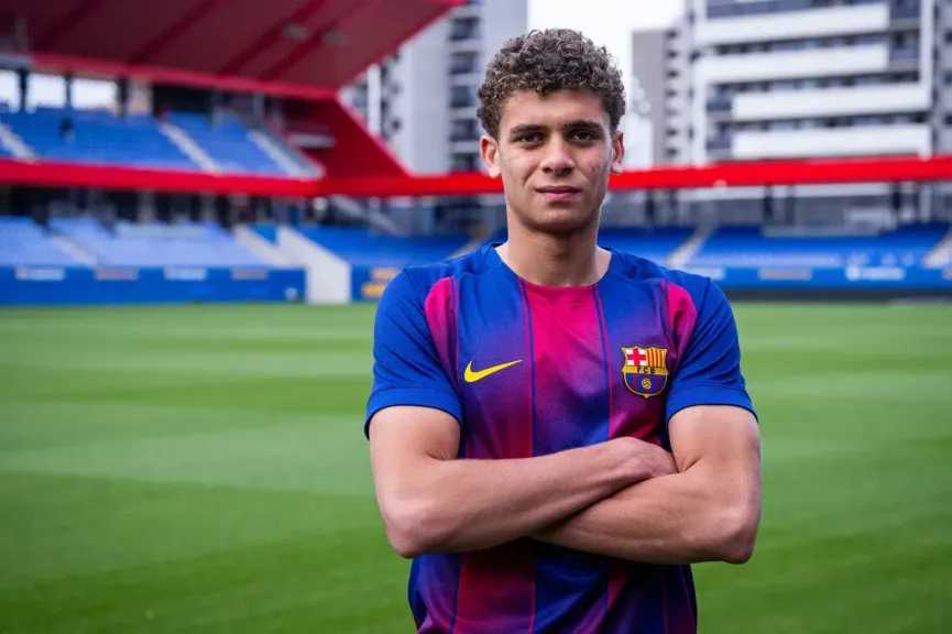 صحيفة سبورت: حمزة عبد الكريم يحلق عالياً في أول مباراة له مع البلوجرانا