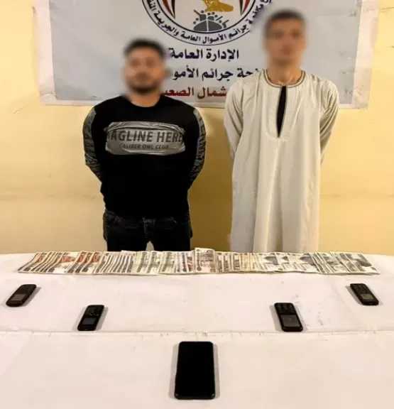 ضبط شخصين بالمنيا تخصصا في النصب على المواطنين بانتحال صفة موظفي بنوك