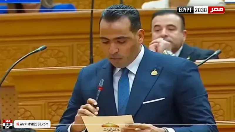 النائب محمود حسين طاهر، وكيل لجنة الاتصالات بمجلس النواب