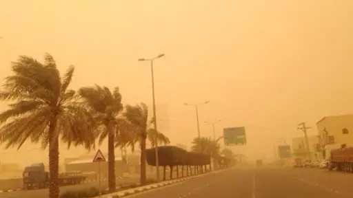 حالة الطقس غدا .. الأرصاد تحذر من رياح... حالة الطقس غدا .. الأرصاد تحذر من رياح مثيرة للرمال والأتربة بهذه المناطق