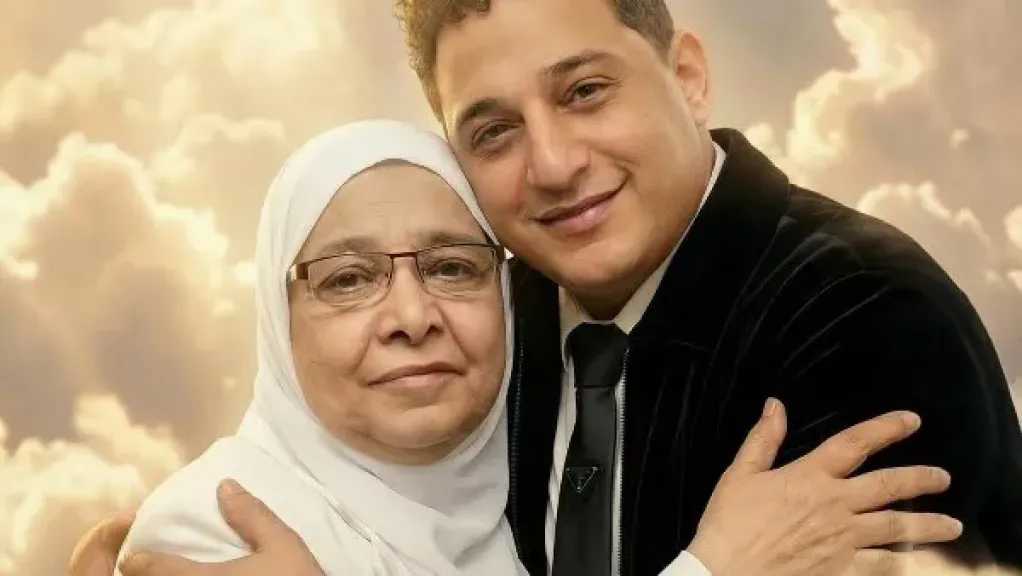 رضا البحراوي يتذكر والدته بالدعاء في ليلة النصف من شعبان