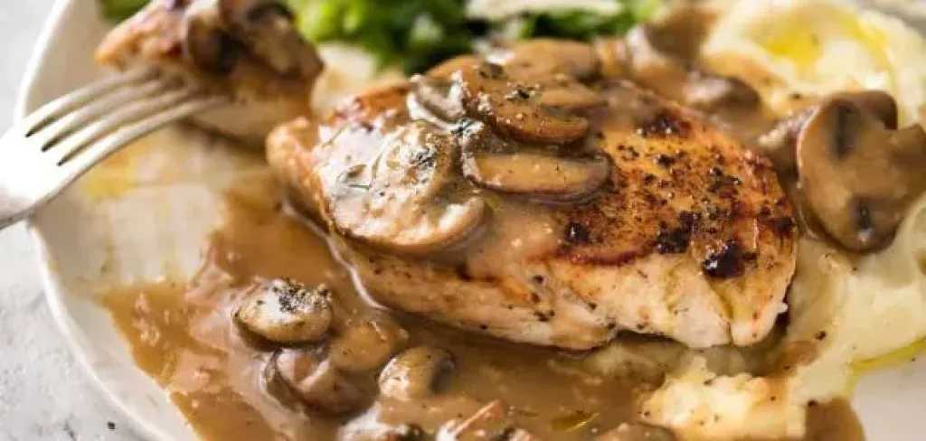 طريقة عمل دجاج بصوص المشروم