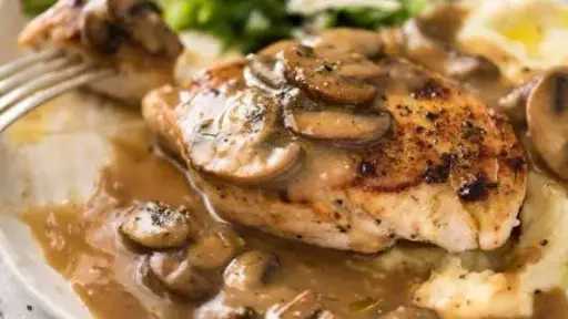طريقة عمل دجاج بصوص المشروم طريقة عمل دجاج بصوص المشروم